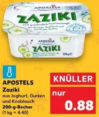 Kaufland APOSTELS Zaziki 200-g-Becher Angebot