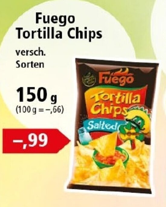 Fuego Tortilla Chips 150g Angebot bei Thomas Philipps