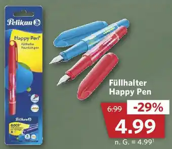 Combi Pelikan Füllhalter Happy Pen Angebot