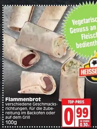 Edeka Flammenbrot 100g Angebot