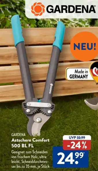 Aldi Süd GARDENA Astschere Comfort 500 BL FL Angebot