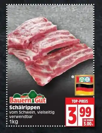 Edeka Bauern Gut Schälrippen 1kg Angebot