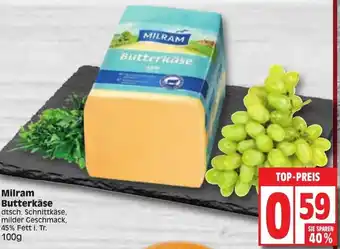 Edeka Milram Butterkäse 100g Angebot