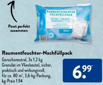 Aldi Süd Raumentfeuchter-Nachfüllpack Angebot