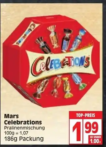 Edeka Mars Celebrations 186g Angebot