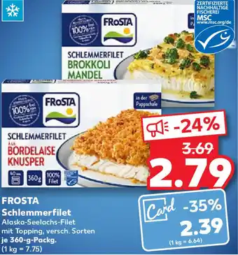 Kaufland FROSTA Schlemmerfilet 360-g-Packg. Angebot