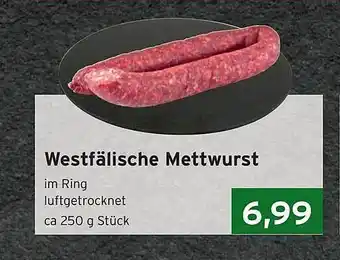 CAP Markt Westfälische Mettwurst Angebot