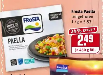 REWE Frosta Paella 450g Btl. Angebot