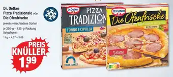 V Markt Dr. Oetker Pizza Tradizionale oder Die Ofenfrische je 350-g-435-g-Packung Angebot