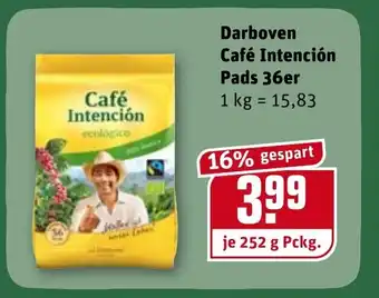 REWE Darboven Café Intención Pads 36er 252g Angebot