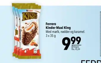 CITTI Markt Ferrero Kinder Maxi King 3 x 35 g Angebot