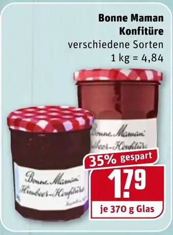 REWE Bonne Maman Konfitüre 370g Glas Angebot