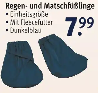 Rossmann Regen und Matschfüßlinge Angebot