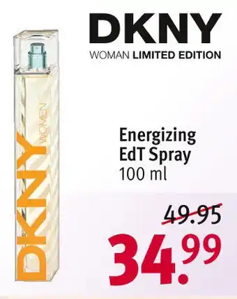 Rossmann DKNY Woman Energizing EdT Spray 100ml Angebot