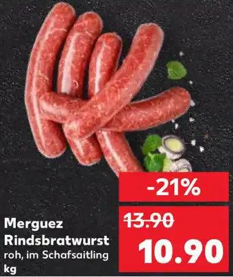 Kaufland Merguez Rindsbratwurst Angebot