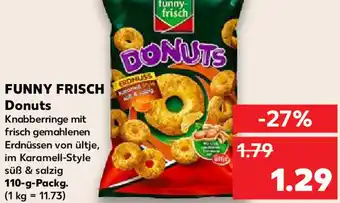 Kaufland FUNNY FRISCH Donuts 110 g Packg. Angebot