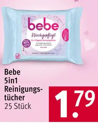 Rossmann Bebe 5in1 Reinigungstücher Angebot