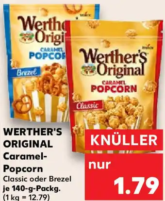 Kaufland WERTHER'S ORIGINAL Caramel Popcorn 140 g Packg. Angebot