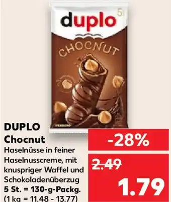 Kaufland DUPLO Chocnut 130-g-Packg. Angebot