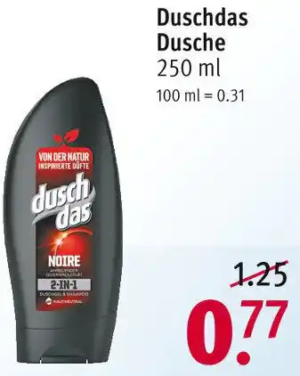 Rossmann Duschdas Dusche 250 ml Angebot