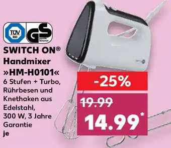 Kaufland SWITCH ONⓇ Handmixer >>HM-H0101<< Angebot