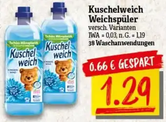 nah & gut Kuschelweich Weichspüler 38 Waschanwendungen Angebot