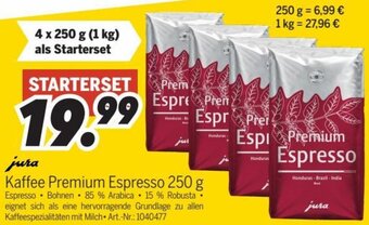 MEDIMAX jura Kaffee Premium Espresso 250 g Angebot