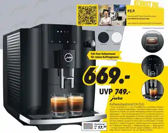 MEDIMAX jura Kaffeevollautomat E4 (EA) Angebot