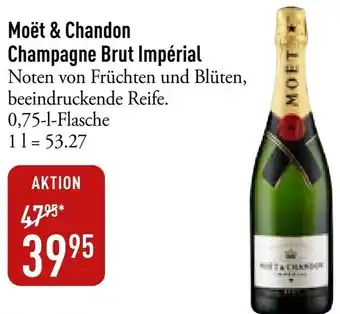 Galeria Markthalle Moët & Chandon Champagne Brut Impérial 0,75 L Flasche Angebot