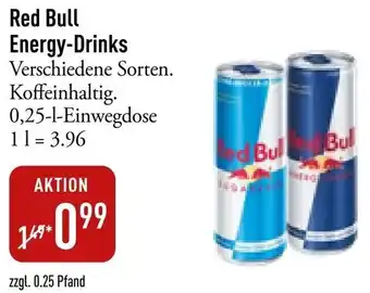 Galeria Markthalle Red Bull Energy-Drinks 0,25 L Einwegdose Angebot