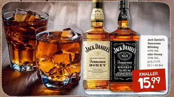 nahkauf Jack Daniel's Tennessee Whiskey oder Honey 0,7 L-Fl. Angebot