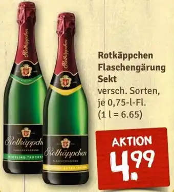 nahkauf Rotkäppchen Flaschengärung Sekt 0,75 L-Fl. Angebot