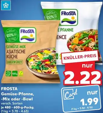 Kaufland FROSTA Gemüse-Pfanne, Mix oder Bowl 480 - 600-g-Packg. Angebot