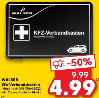 Kaufland WALSER Kfz-Verbandskasten Angebot