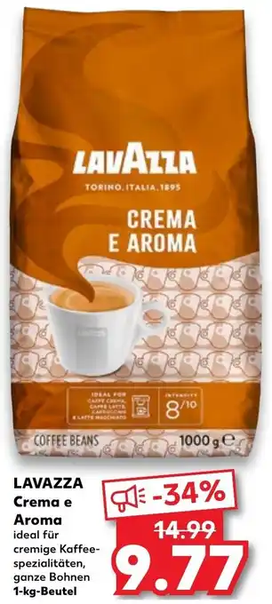 Kaufland LAVAZZA Crema e Aroma 1 kg Beutel Angebot