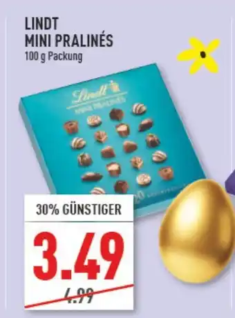 Marktkauf Lindt Mini Pralinés 100g Angebot