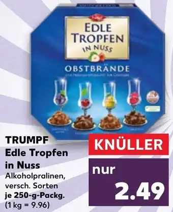 Kaufland TRUMPF Edle Tropfen in Nuss 250-g-Packg. Angebot