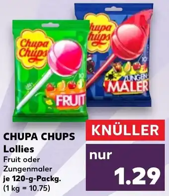 Kaufland CHUPA CHUPS Lollies 120-g-Packg. Angebot