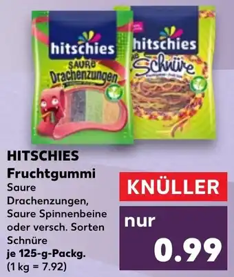 Kaufland HITSCHIES Fruchtgummi 125-g-Packg. Angebot