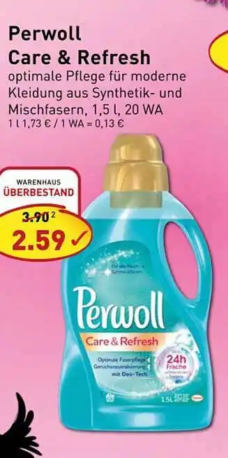 PicksRaus Perwoll Care & Refresh Angebot