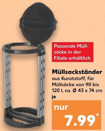 Kaufland Müllsackständer Angebot