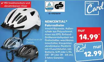 Kaufland NEWCENTIAL Ⓡ Fahrradhelm Angebot