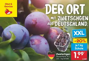 Netto Marken-Discount Zwetschgen 1 kg Schale Angebot