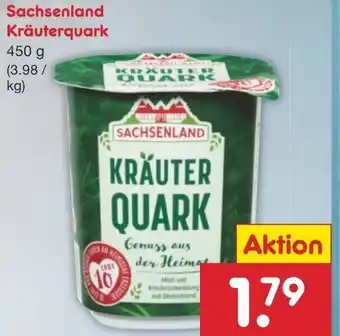 Netto Marken-Discount Sachsenland Kräuterquark 450 g Angebot