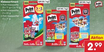 Netto Marken-Discount Pritt Klebesortiment Angebot