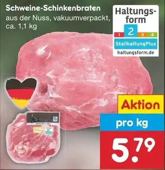 Netto Marken-Discount Schweine-Schinkenbraten ca. 1,1 kg Angebot