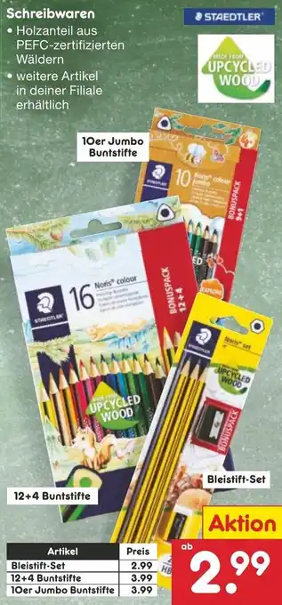 Netto Marken-Discount STAEDTLER Schreibwaren Angebot