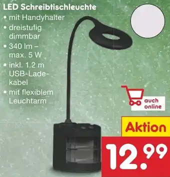 Netto Marken-Discount LED Schreibtischleuchte Angebot