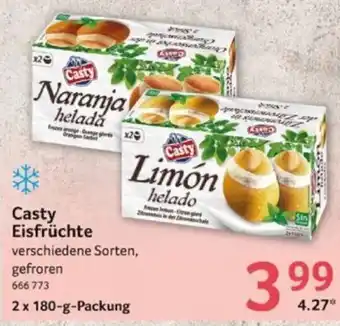 Selgros Casty Eisfrüchte 2 x 180-g-Packung Angebot