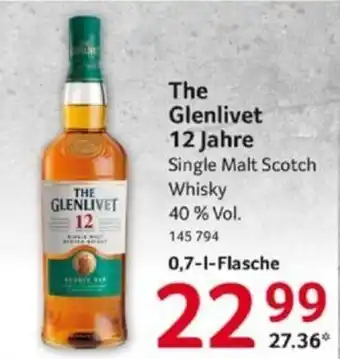 Selgros The Glenlivet 12 Jahre Single Malt Scotch Whisky 0,7-1-Flasche Angebot